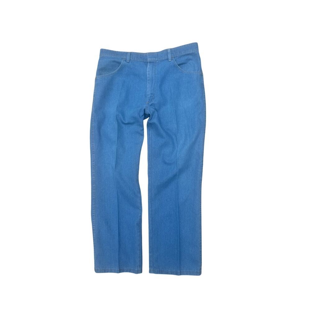Wrangler Premium Flex Jeans Mens 36x29 Stretch U Shape Medium Wash
